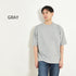 【日本製】 tシャツ メンズ 半袖 ビッグシルエット 吸水速乾 クルーネック ワンポケット 無地 オレンジ(FL24SS-009-or)